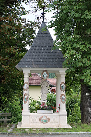 Schönberg am Kamp, Johannes-Nepomuk-Kapelle an der Kampbrücke, Mitte 18. Jahrhundert